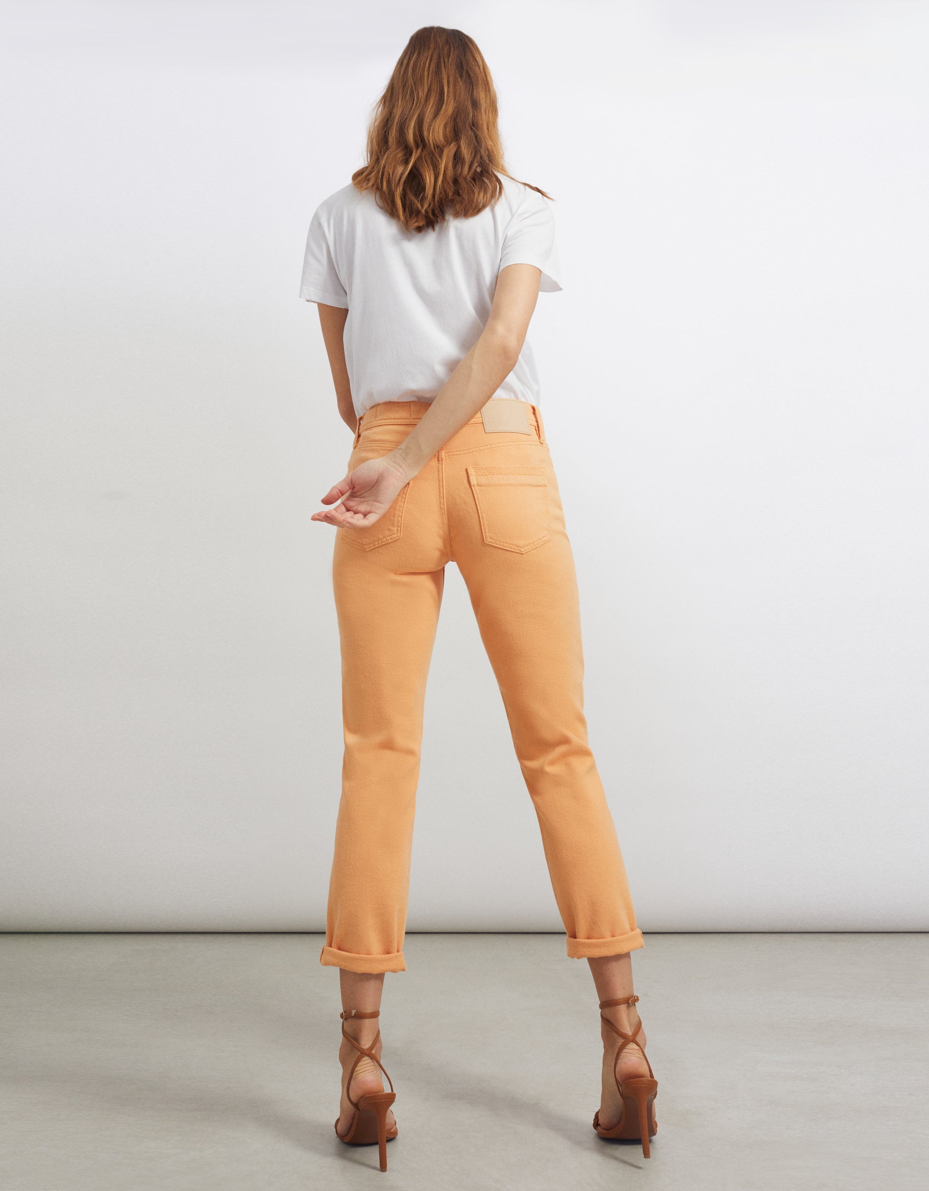 Pantalon Boy Nixon Color - Sweet Peach - Femme