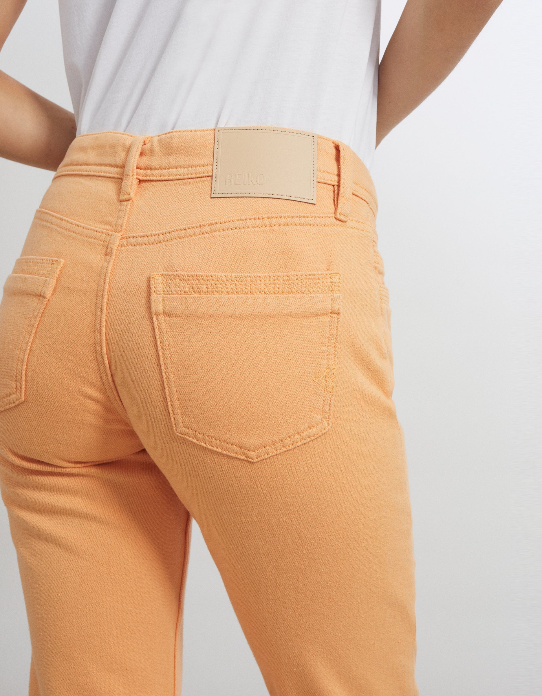 Pantalon Boy Nixon Color - Sweet Peach - Femme