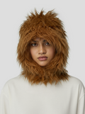 Pasamontañas Hood In Fire Grizzly Fur