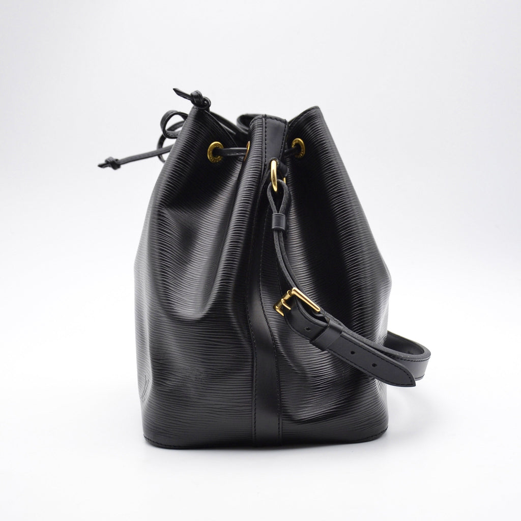 Louis Vuitton Noé Moyen Modèle Cuir Épi Noir