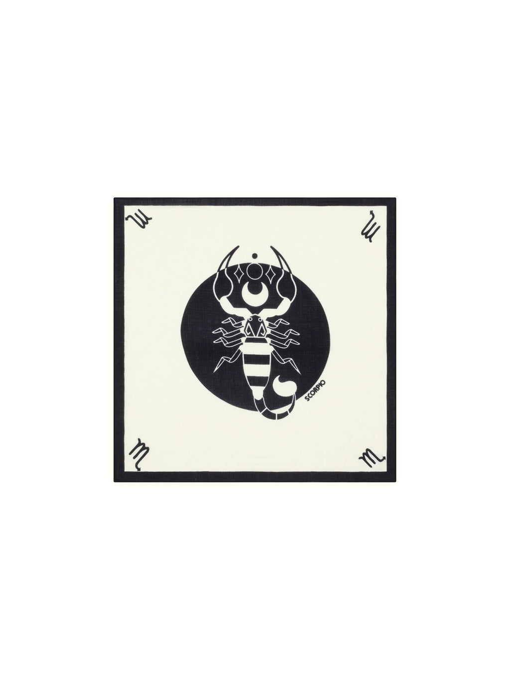 Authentic Cashmere - Foulard Astro Scorpion Haparanda - White - 100% Cachemire - Mixte
