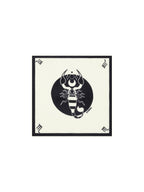 Authentic Cashmere - Foulard Astro Scorpion Haparanda - White - 100% Cachemire - Mixte