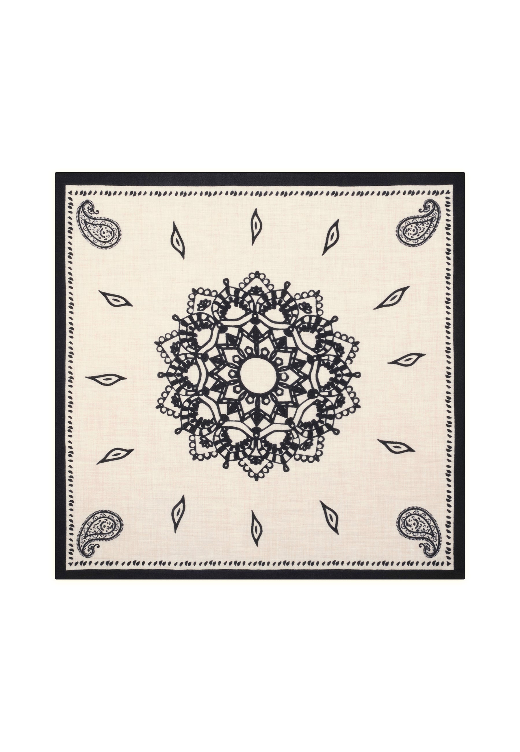 Perfect Cashmere - Bandana Voile De Cashmere Combo 1 - 100% Cachemire - Beige - Accessoires Unisexe