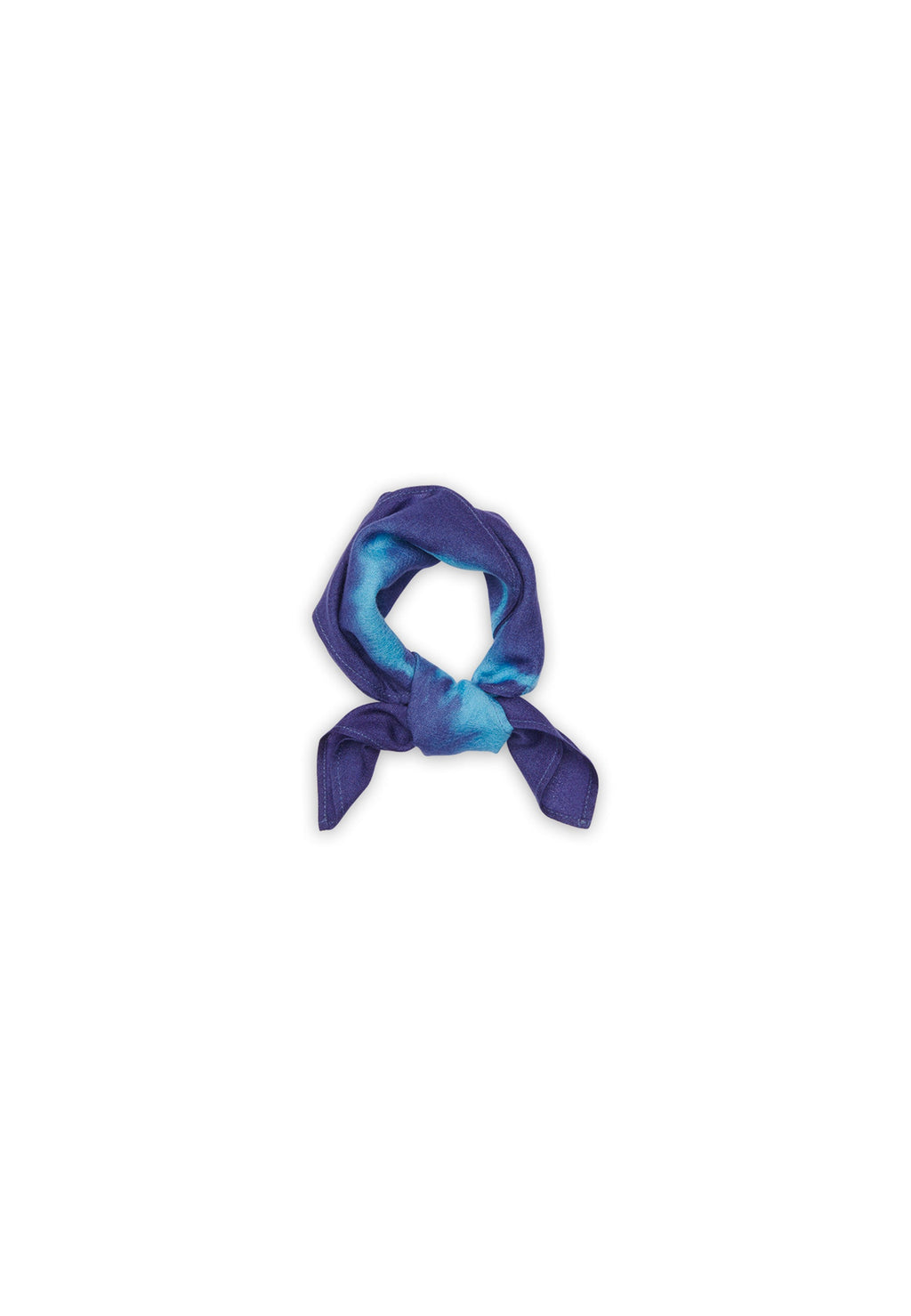Bandana Tye And Dye Combo 2 - 100% Cachemire - Bleu - Accessoires Unisexe