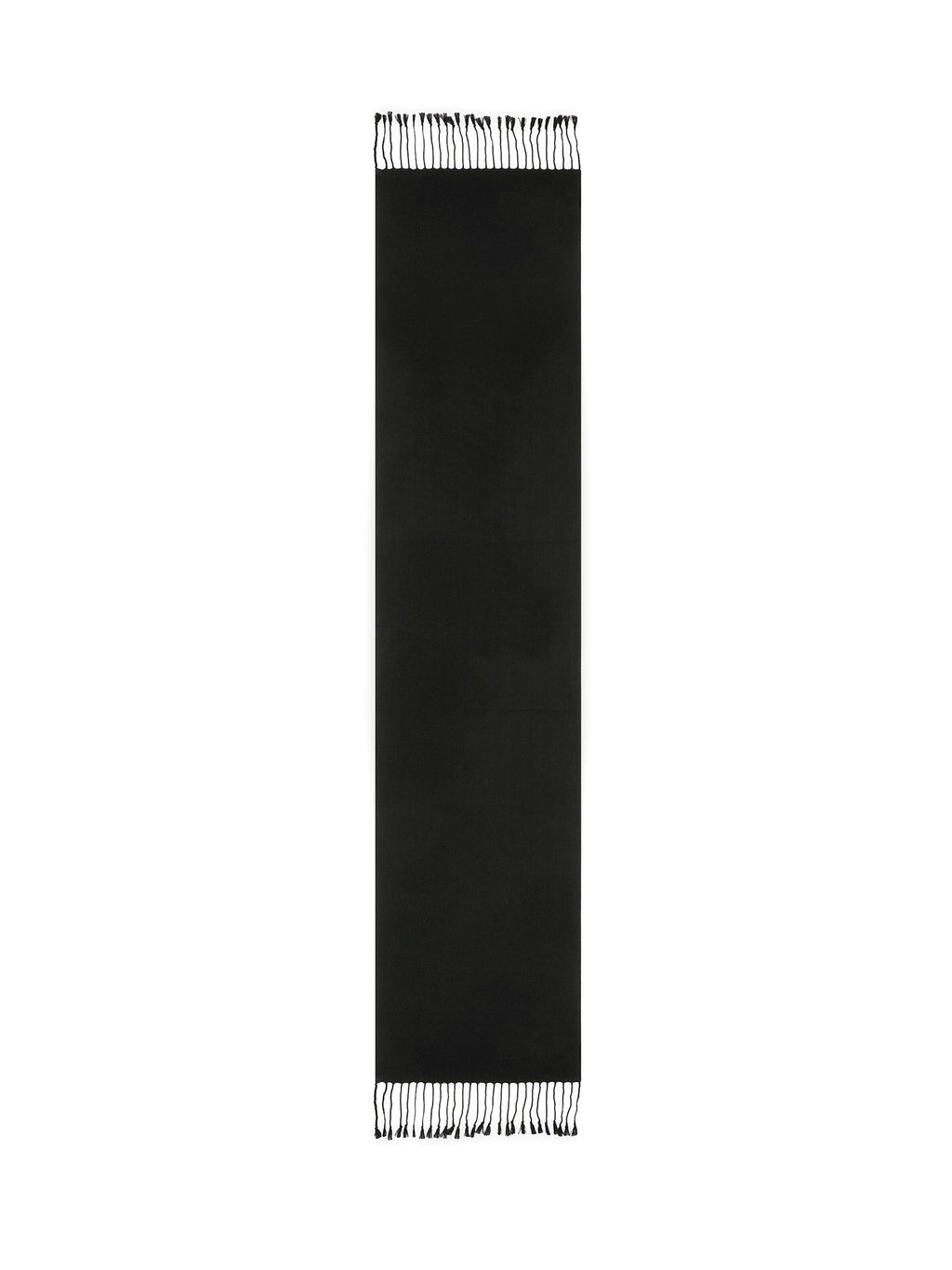 Echarpe Tissé Cordoba 170 X 35 Cm - Black - 100% Cachemire - Mixte