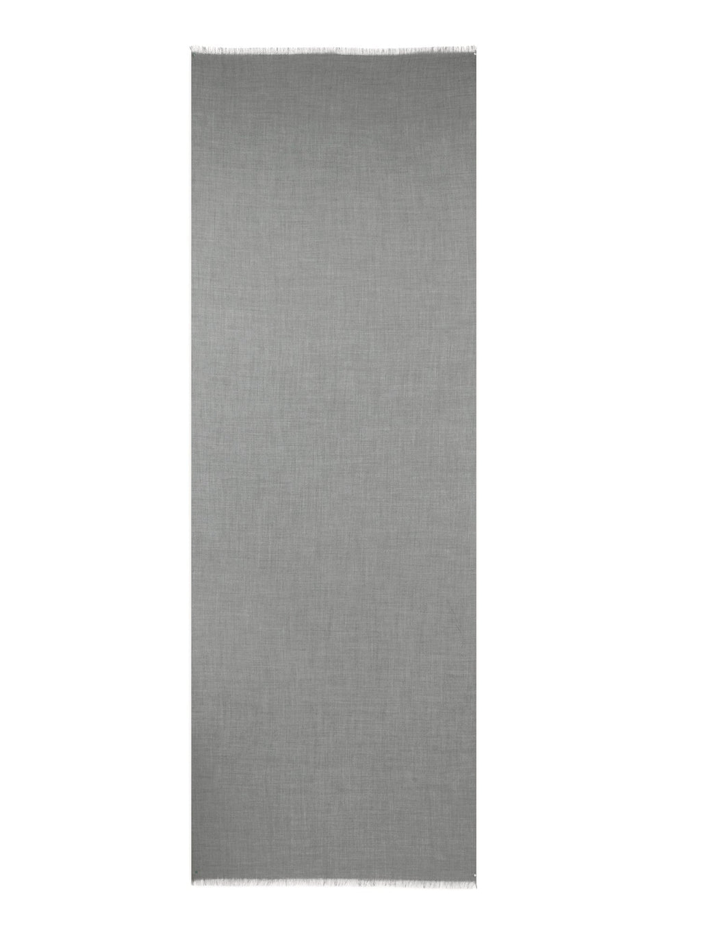 Estola tejida cacupe 210 x 75 cm - Gris - 100% cachemir - Mixto