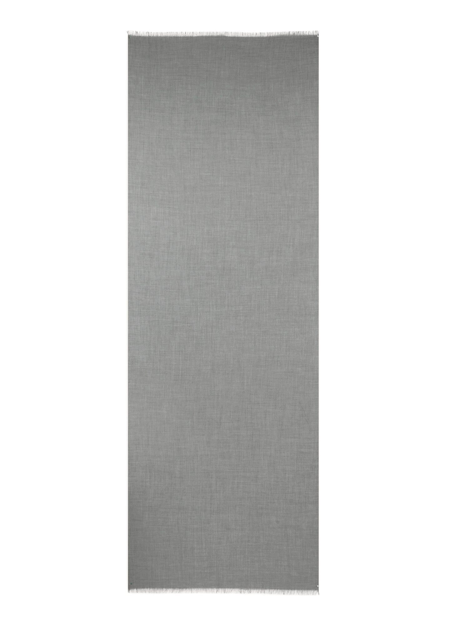 Estola tejida cacupe 210 x 75 cm - Gris - 100% cachemir - Mixto