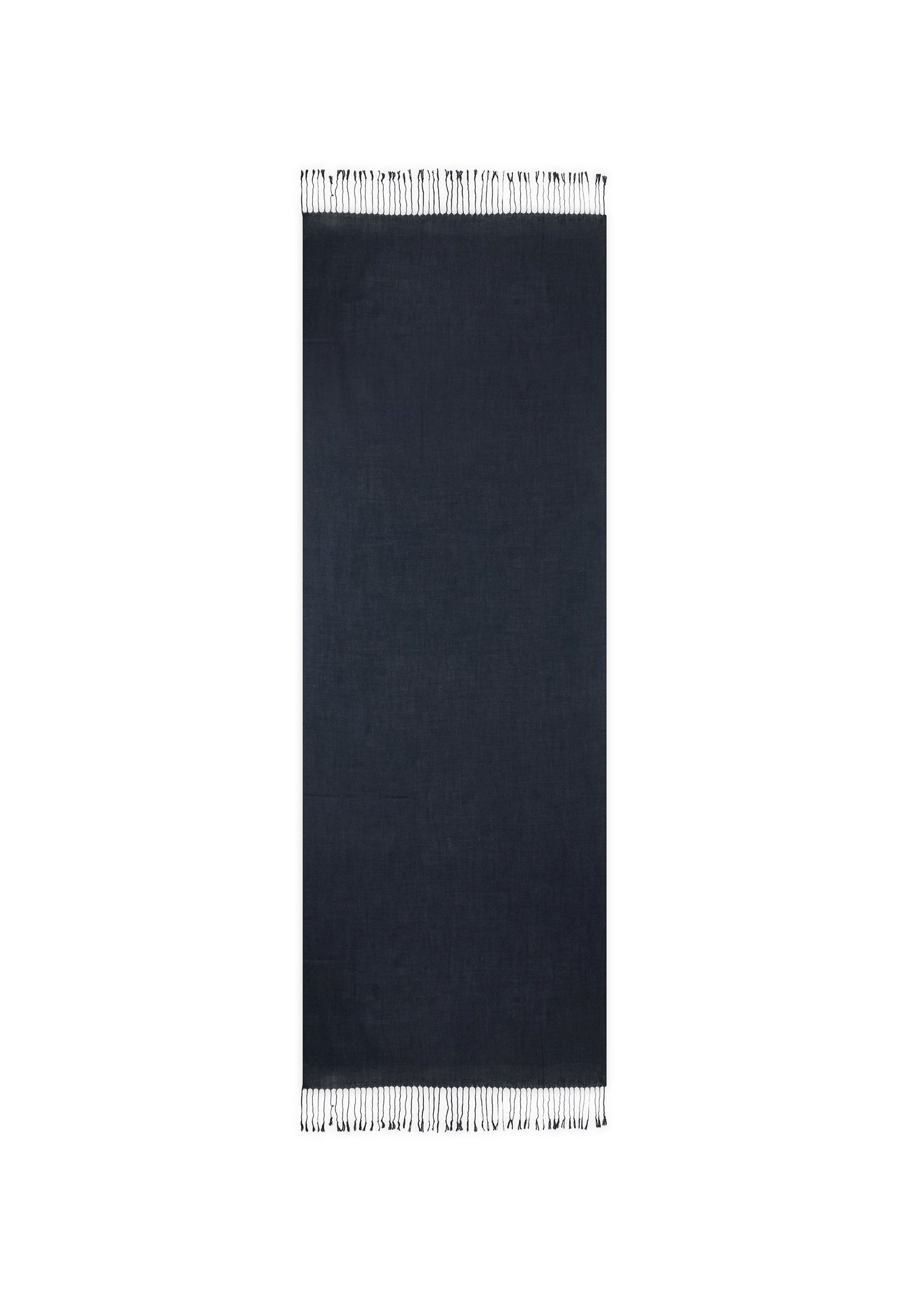 Étole 210X75 Liviero - 100% Cachemire 2 Fils - Navy - Mixte