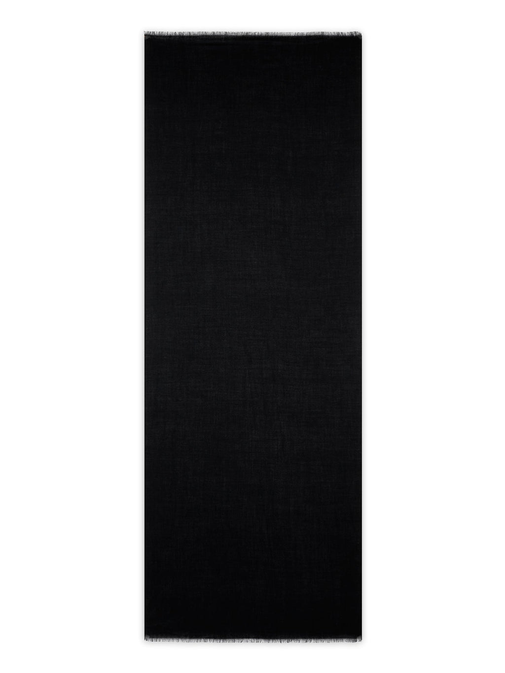 Estola Tejida Cacupe 210 X 75Cm - Negro - 100% Cachemira - Mixto