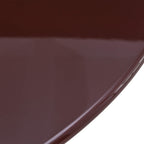Nori - Round Dining Table - Lacquered - Brown