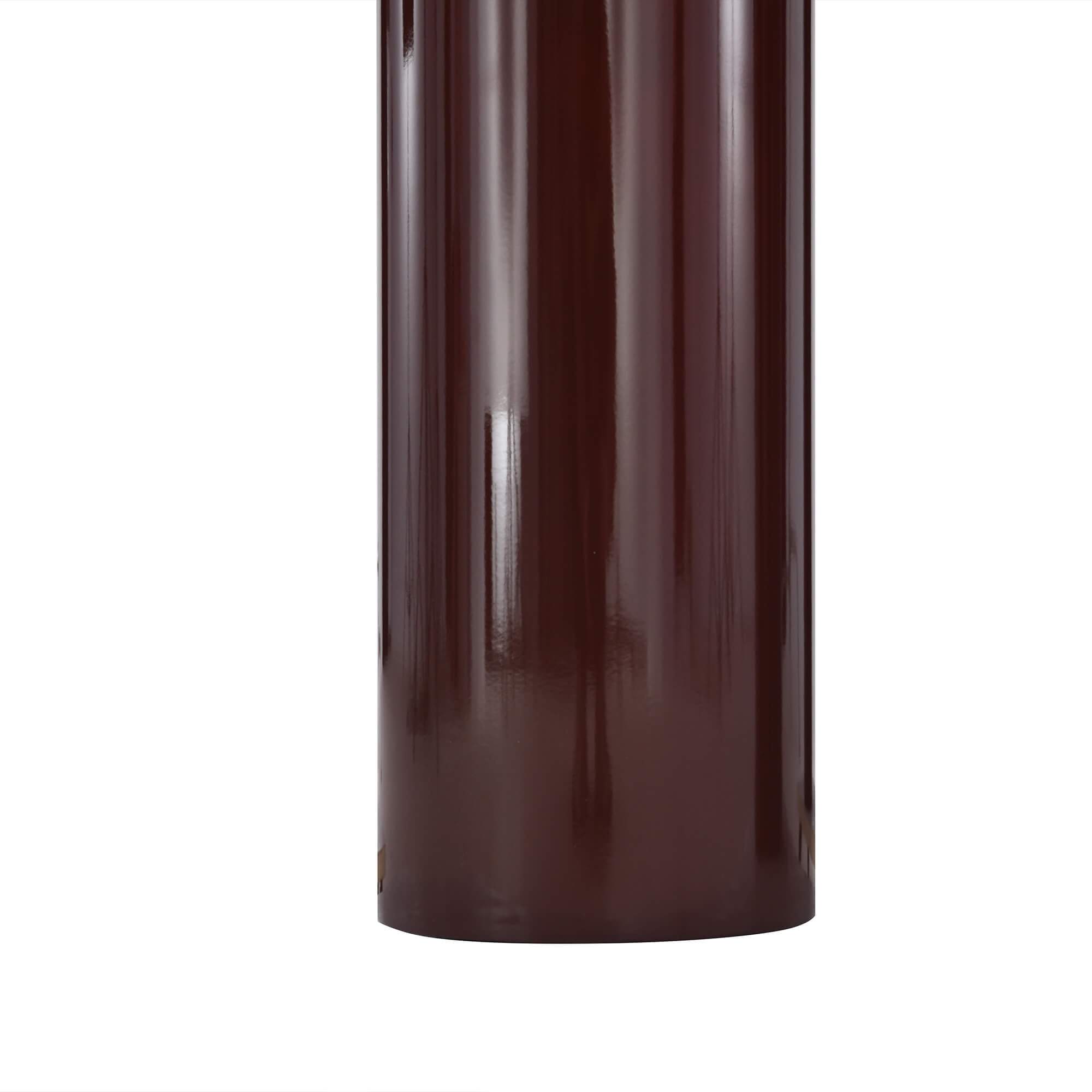 Nori - Round Dining Table - Lacquered - Brown