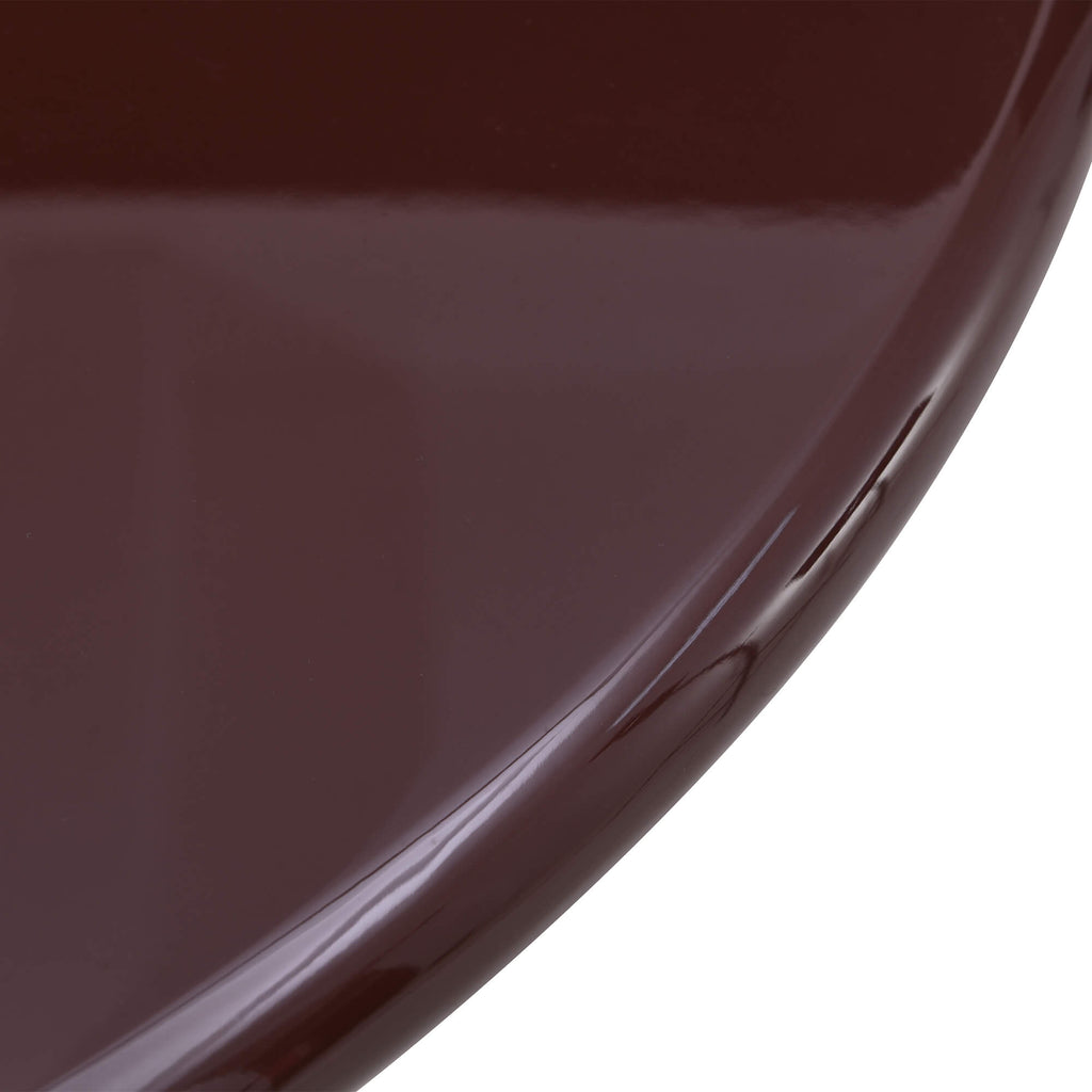 Nori - Table De Séjour - Laqué - Marron