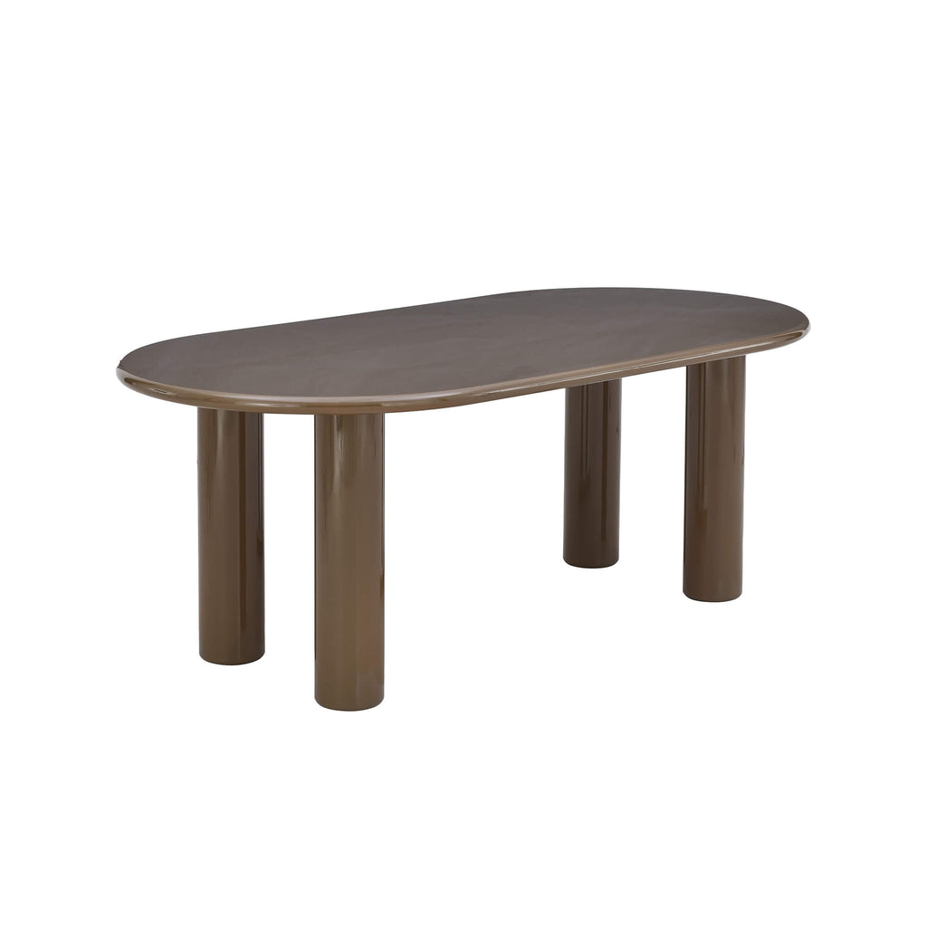 Nori - Table De Séjour - Laqué - Vert