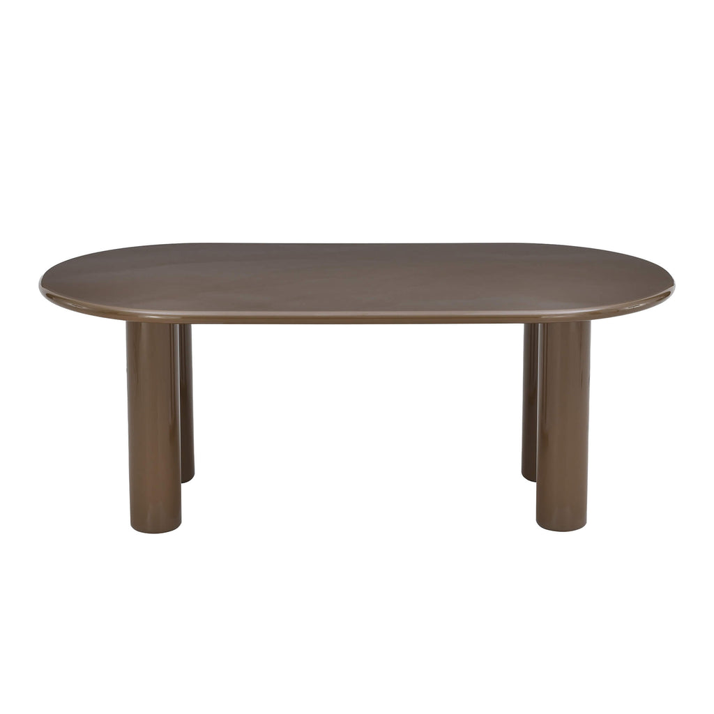 Nori - Table De Séjour - Laqué - Vert