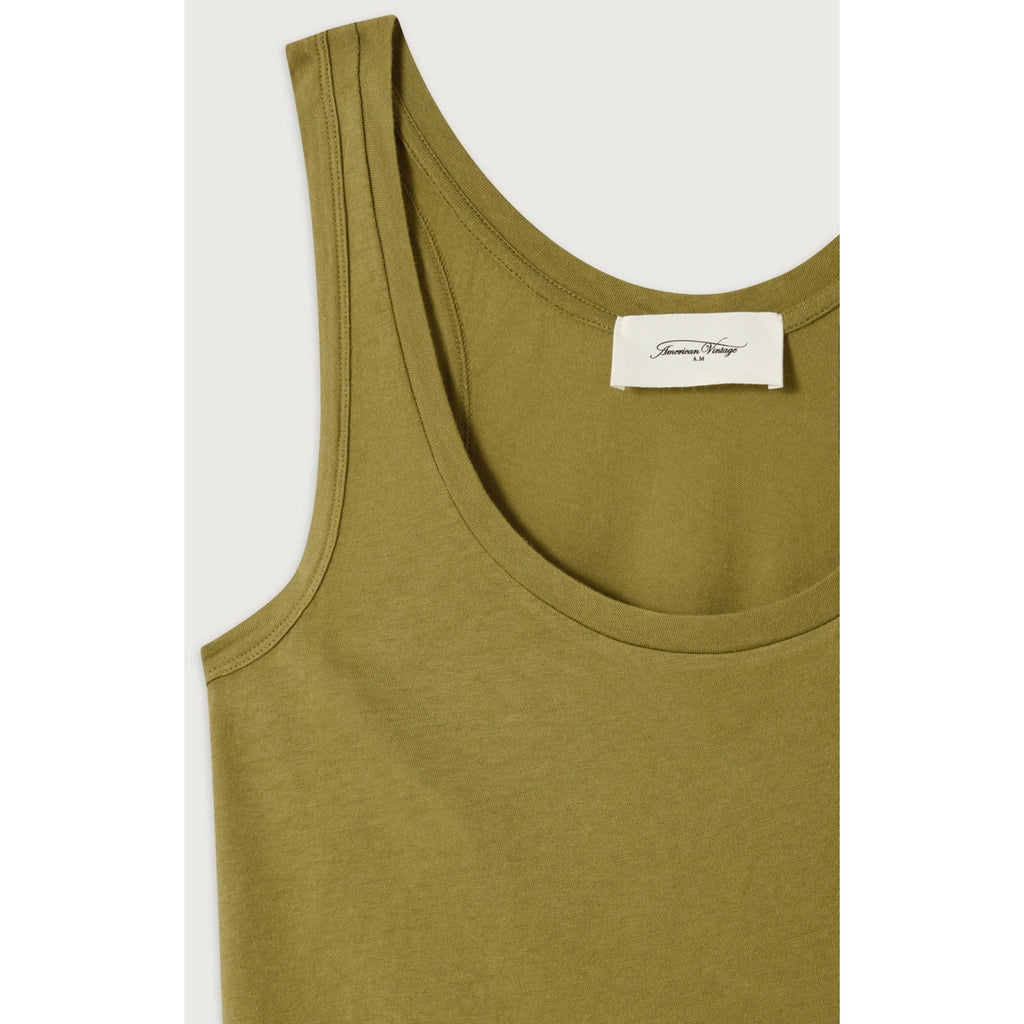 Strappy Round-Neck Tank Top - Canyon - Women