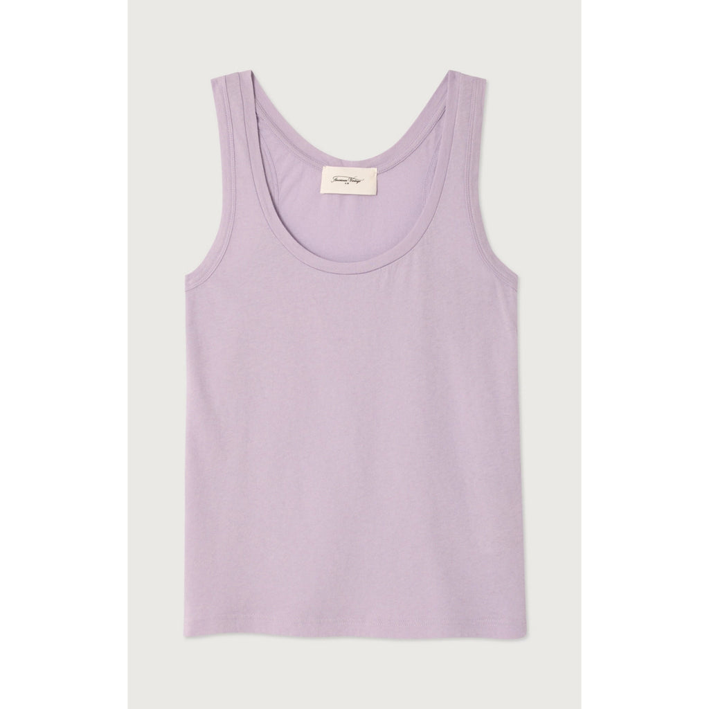 Débardeur Bretelles Col Rond - Lilas - Femme