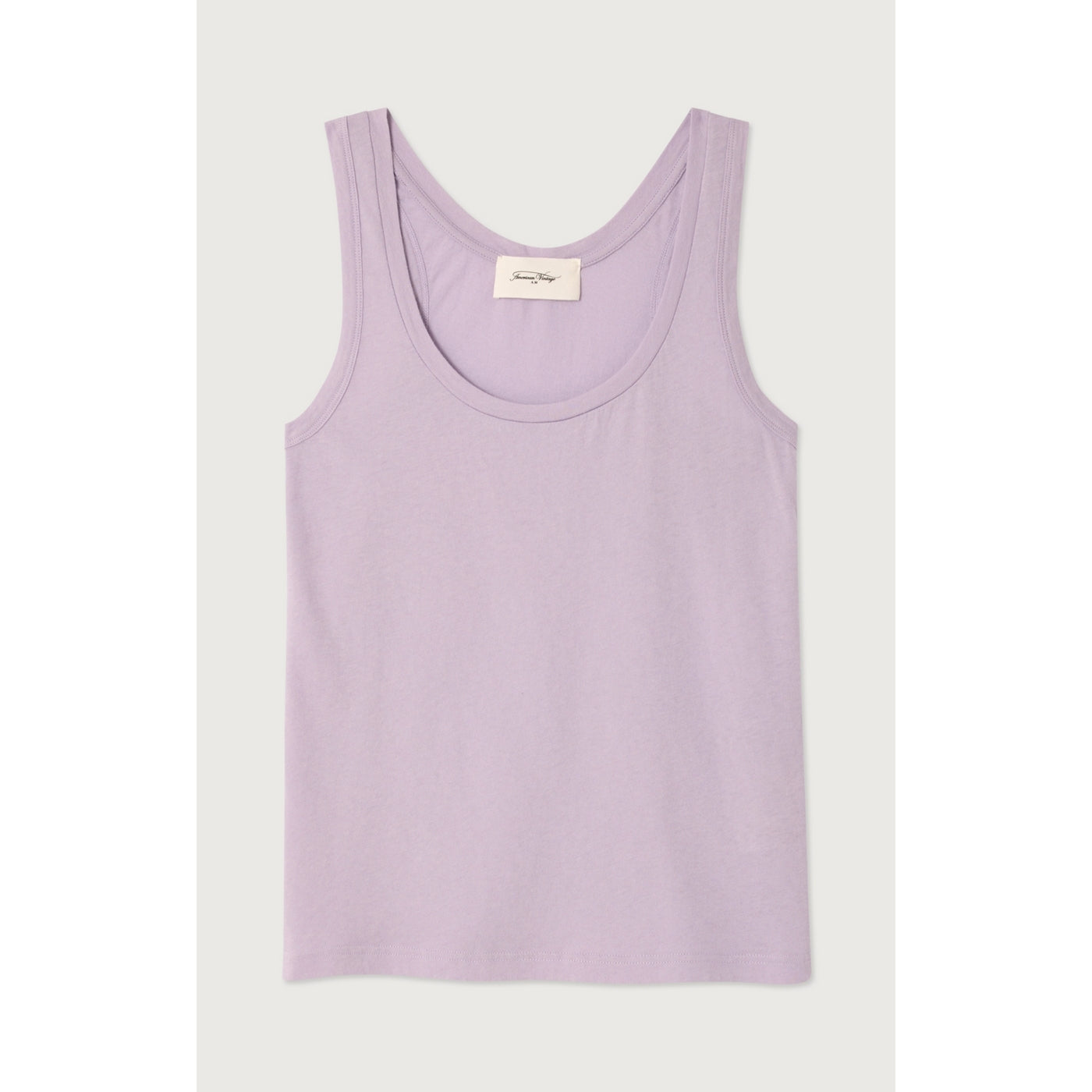 Débardeur Bretelles Col Rond - Lilas - Femme