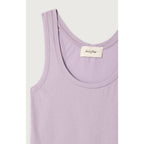Débardeur Bretelles Col Rond - Lilas - Femme