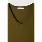 Fitted V-Neck T-Shirt - Amazonie - Women