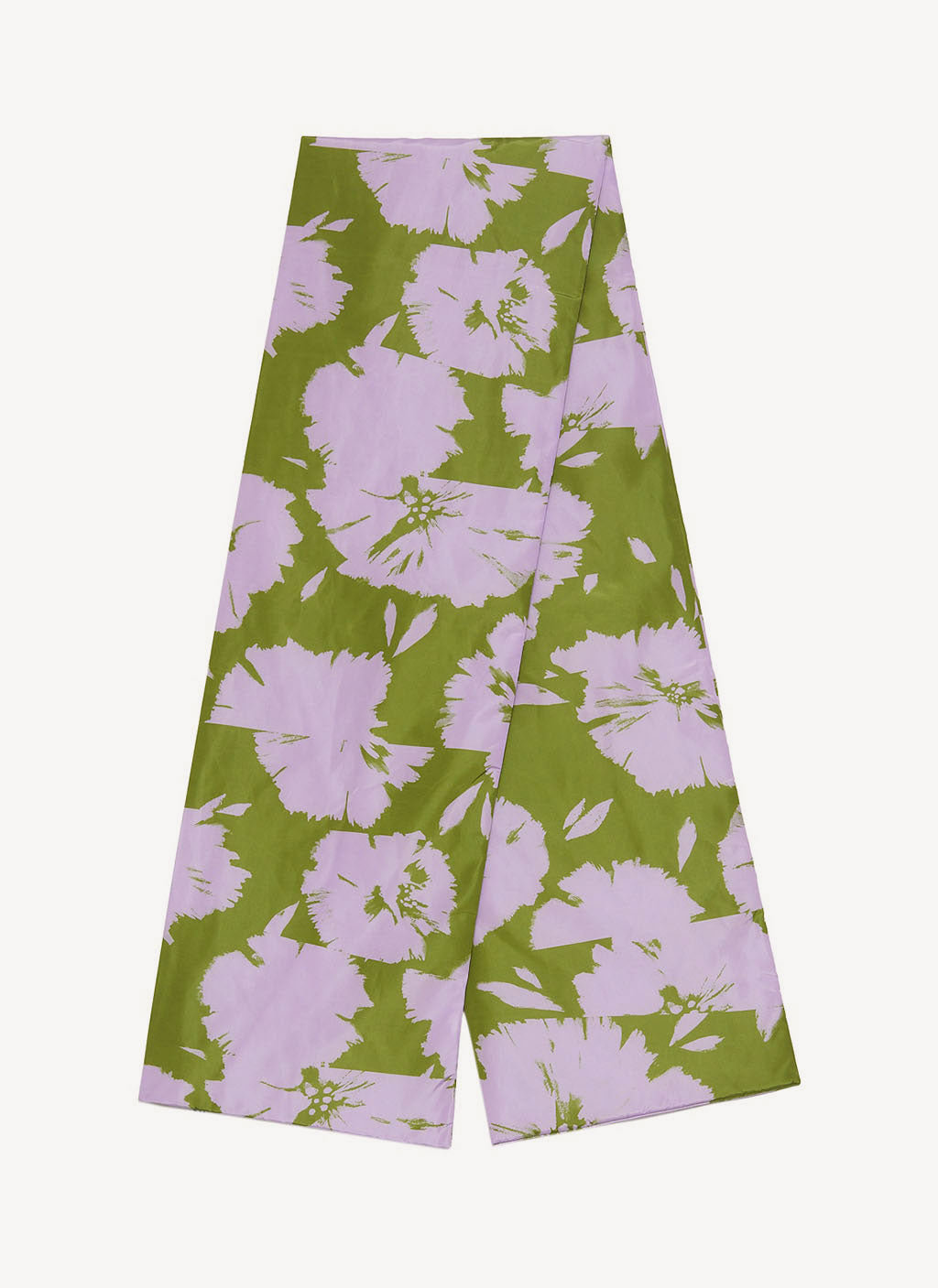 Nina Ricci - Echarpe - Kaki/Lilas - Femme