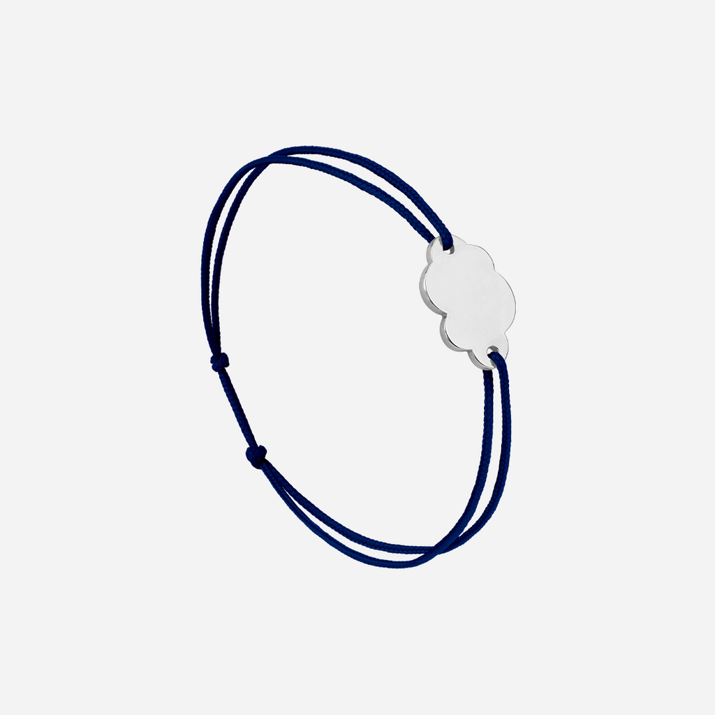 Bracelet  Nuage Bleu Nuit - Bleu Nuit