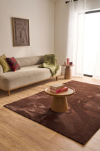 Nube - Tapis D'Intérieur - Polyester - Marron
