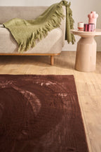 Nube - Tapis D'Intérieur - Polyester - Marron