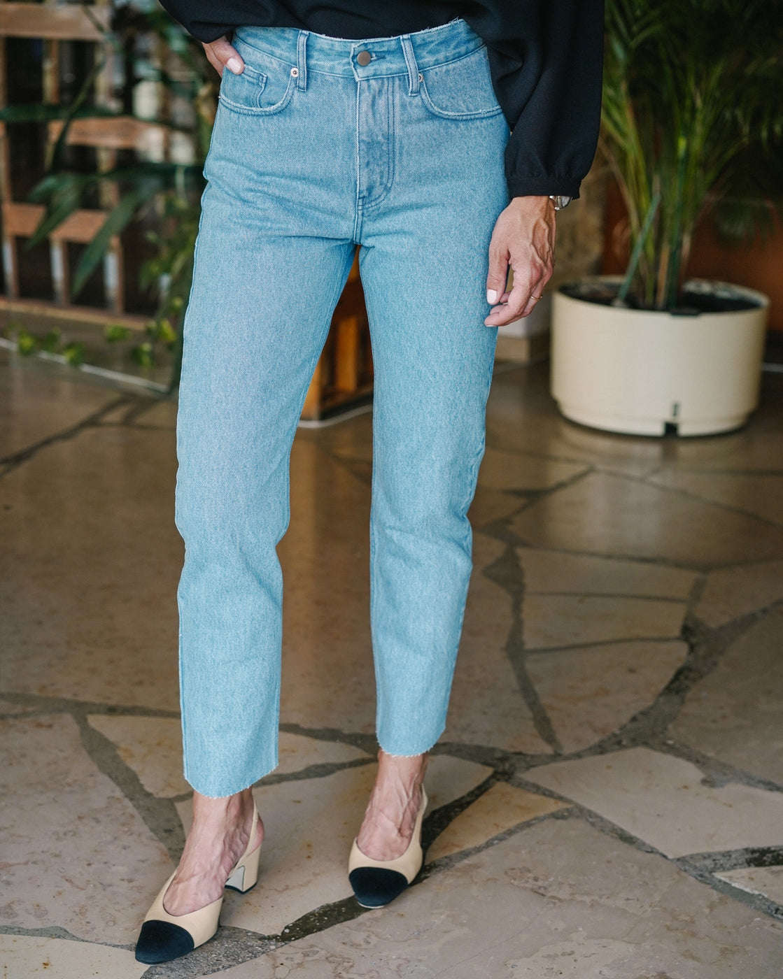 Jeans Numero 7 - Bleu