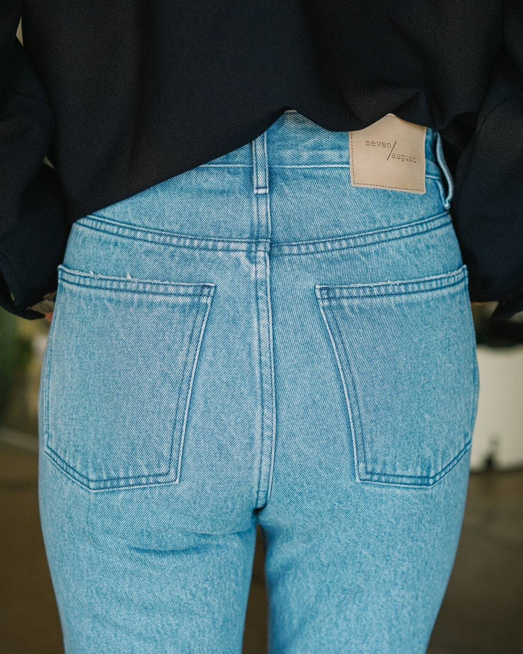 Jeans Numero 7 - Bleu