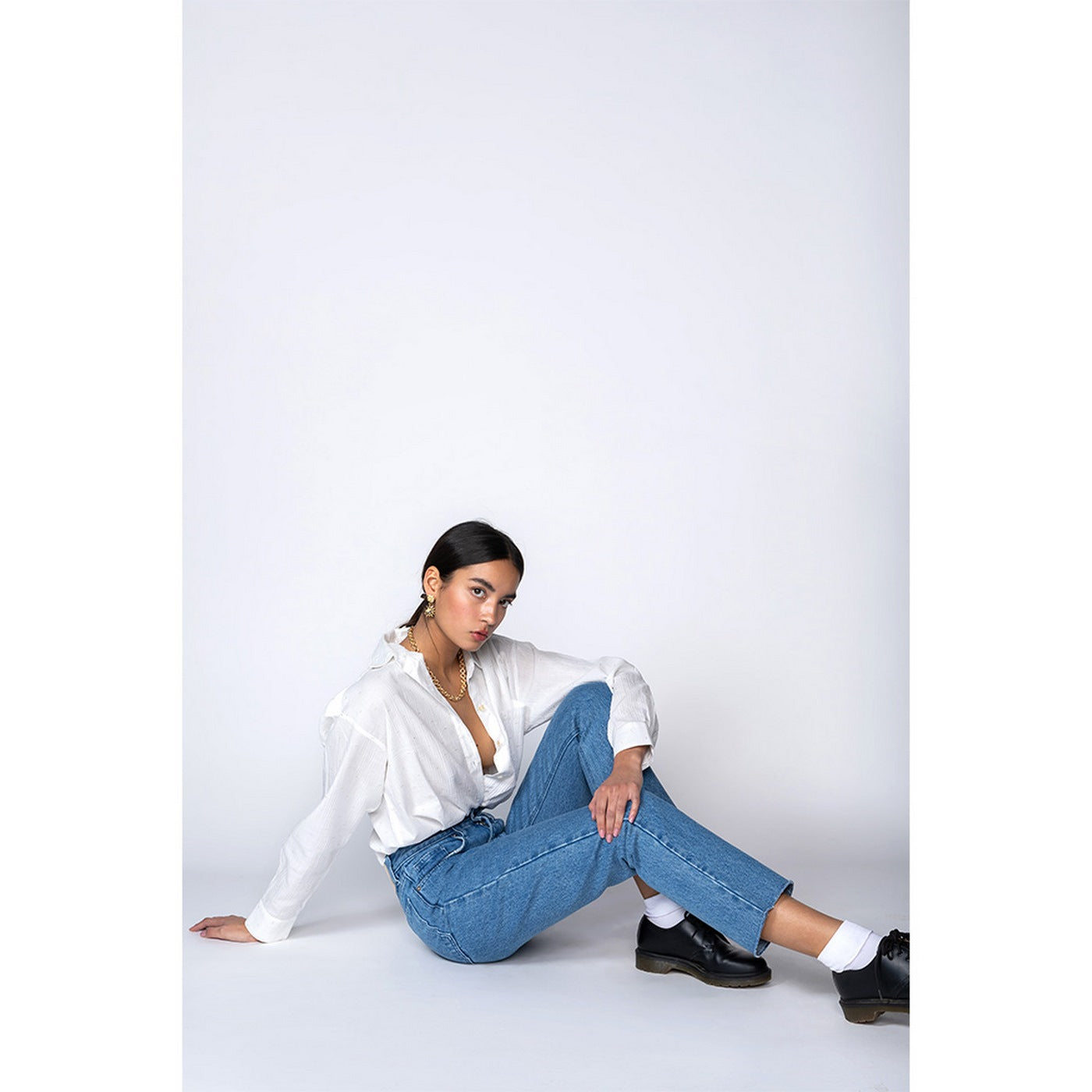 Jeans Numero 7 - Bleu