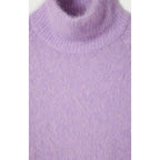 Round-Neck Jumper - Orchidee Chine - Women