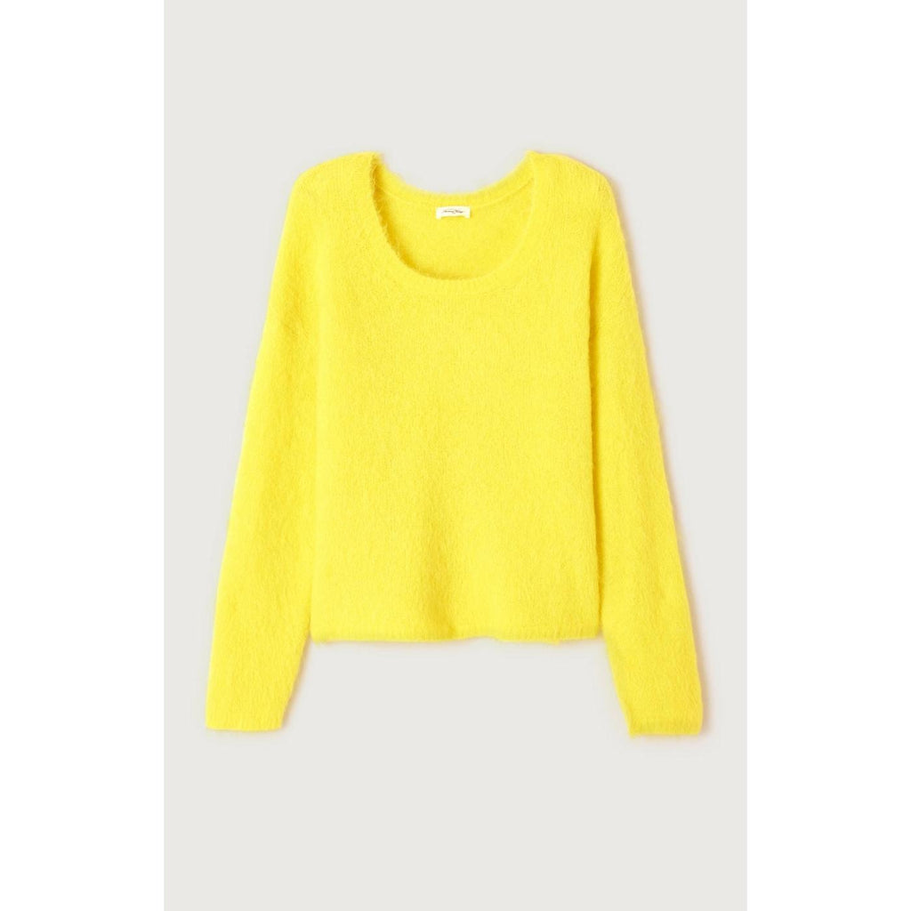 Bubble Round-Neck Jumper - Mimosa Chine - Women