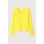 Bubble Round-Neck Jumper - Mimosa Chine - Women
