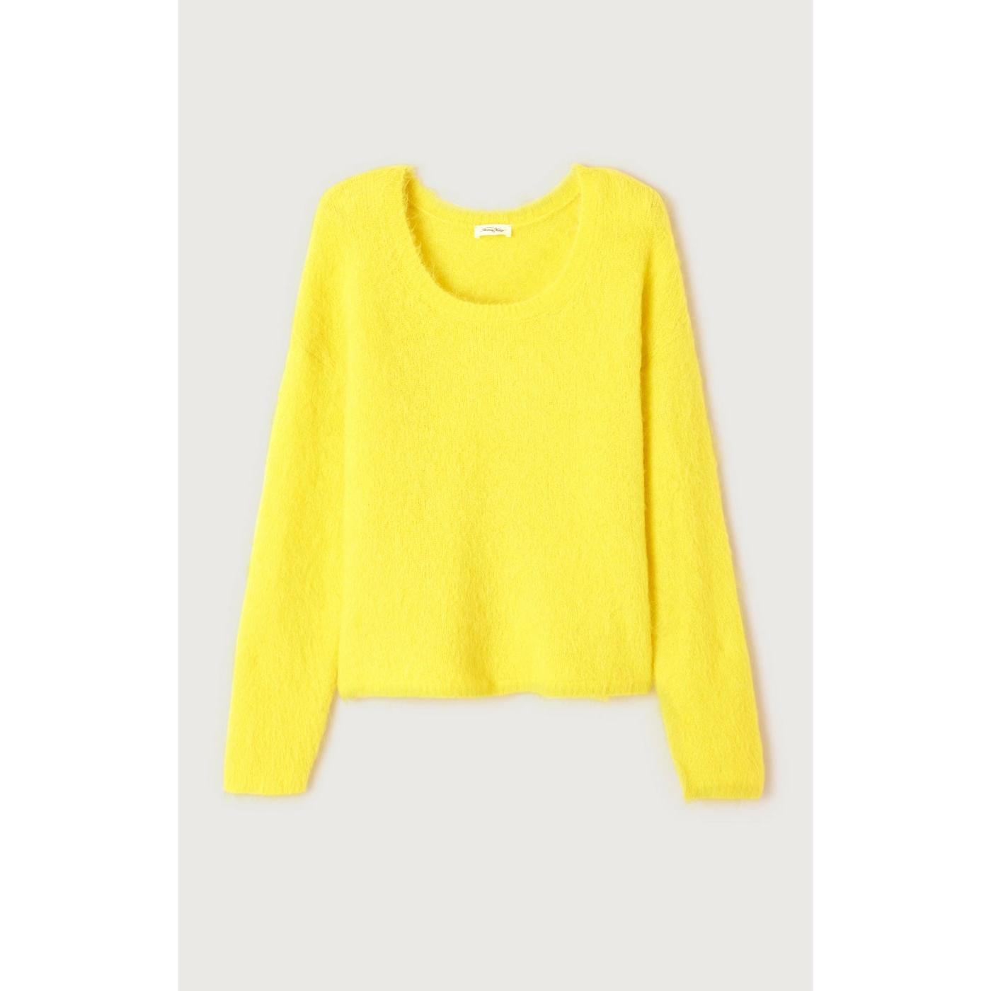Bubble Round-Neck Jumper - Mimosa Chine - Women