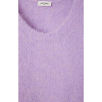 Round-Neck Bubble Jumper - Orchid Chiné - Women