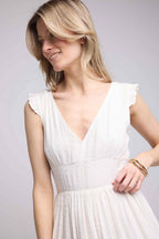 Vestido corto - Blanco