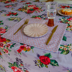 Mia - Square Tablecloth - Cotton - Lilac