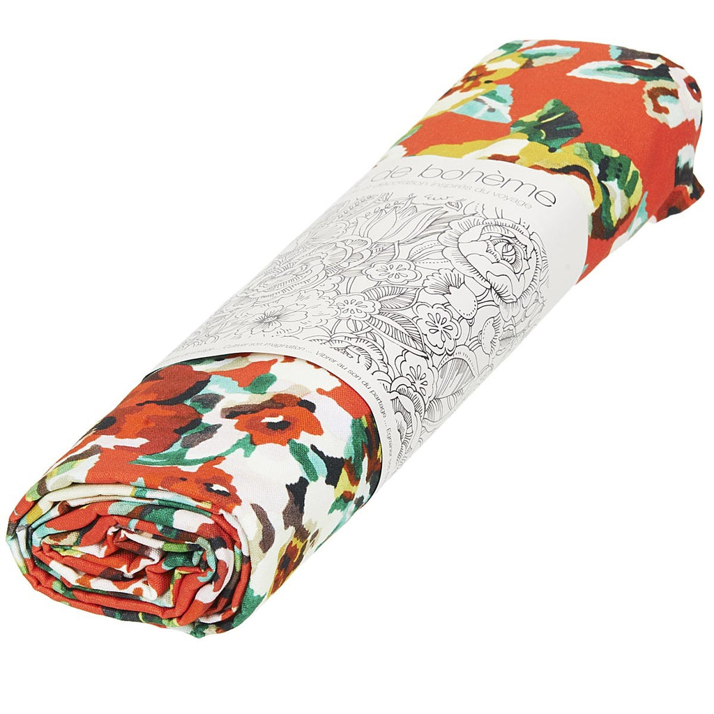 Rita - Mantel - Algodón - Rojo