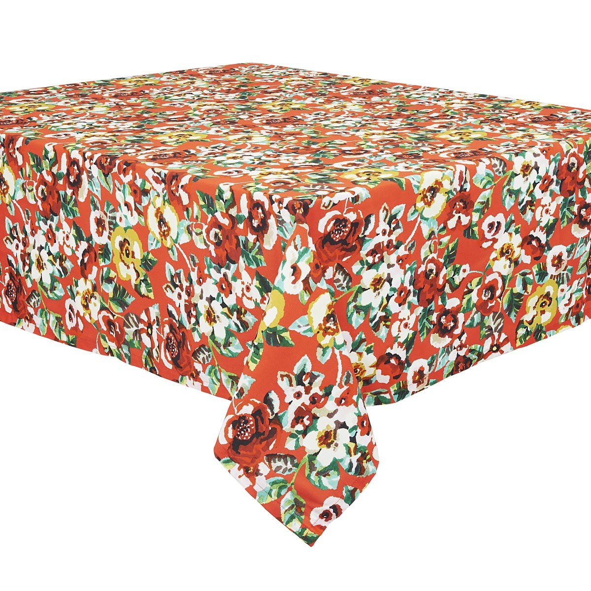 Rita - Mantel - Algodón - Rojo