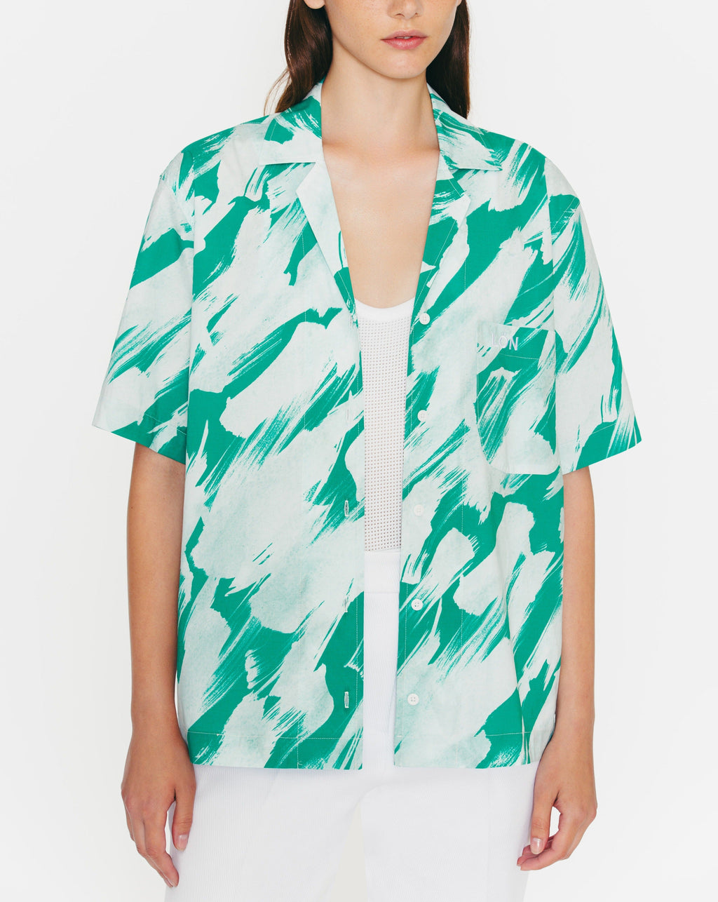 Chemise Nevada - Green Paint