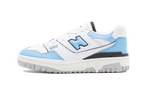 New Balance - 550 White Team Carolina - Bleu