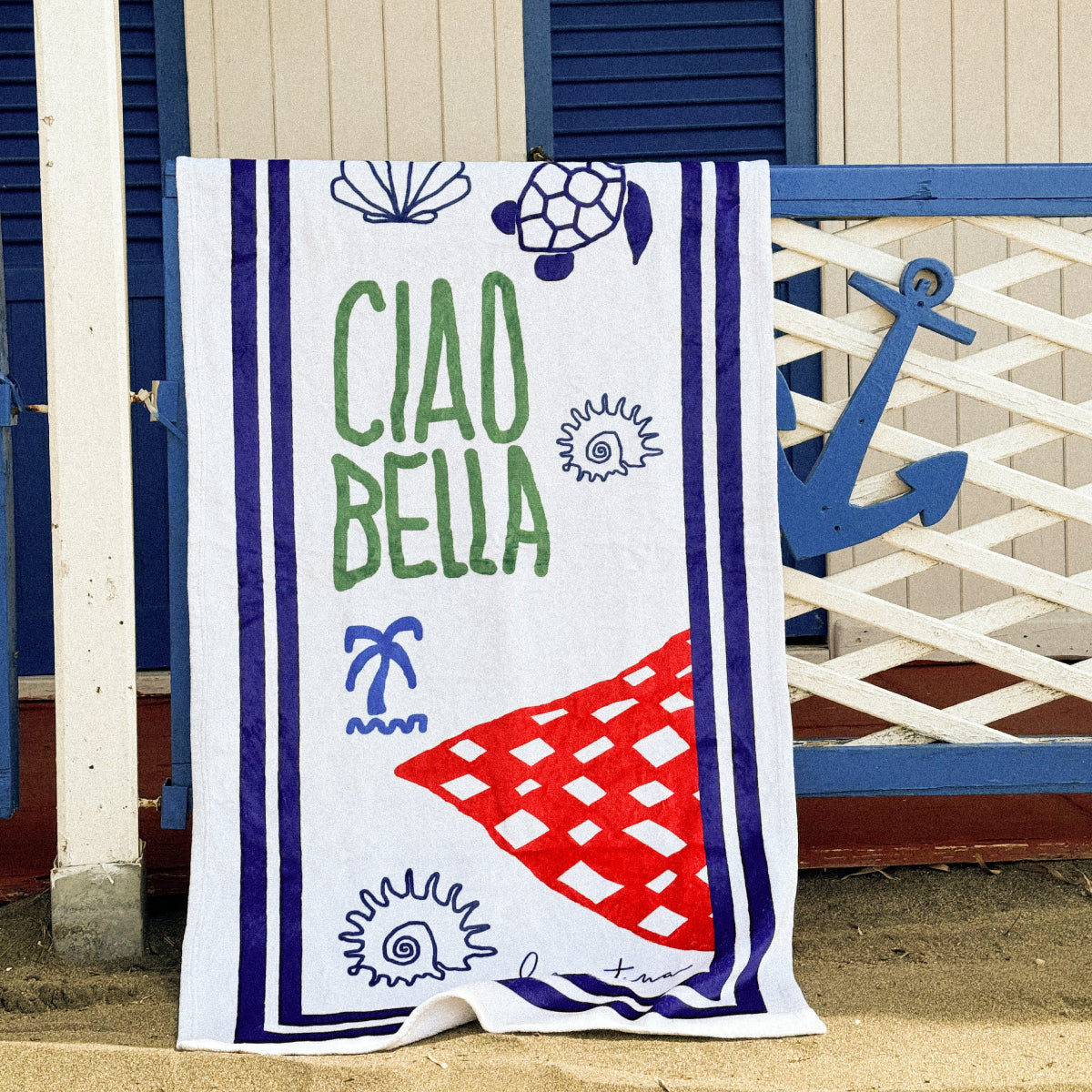 Ciao Bella Beach Towel