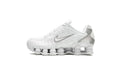 Nike - Shox Tl White Metallic Silver Max Orange - Blanc
