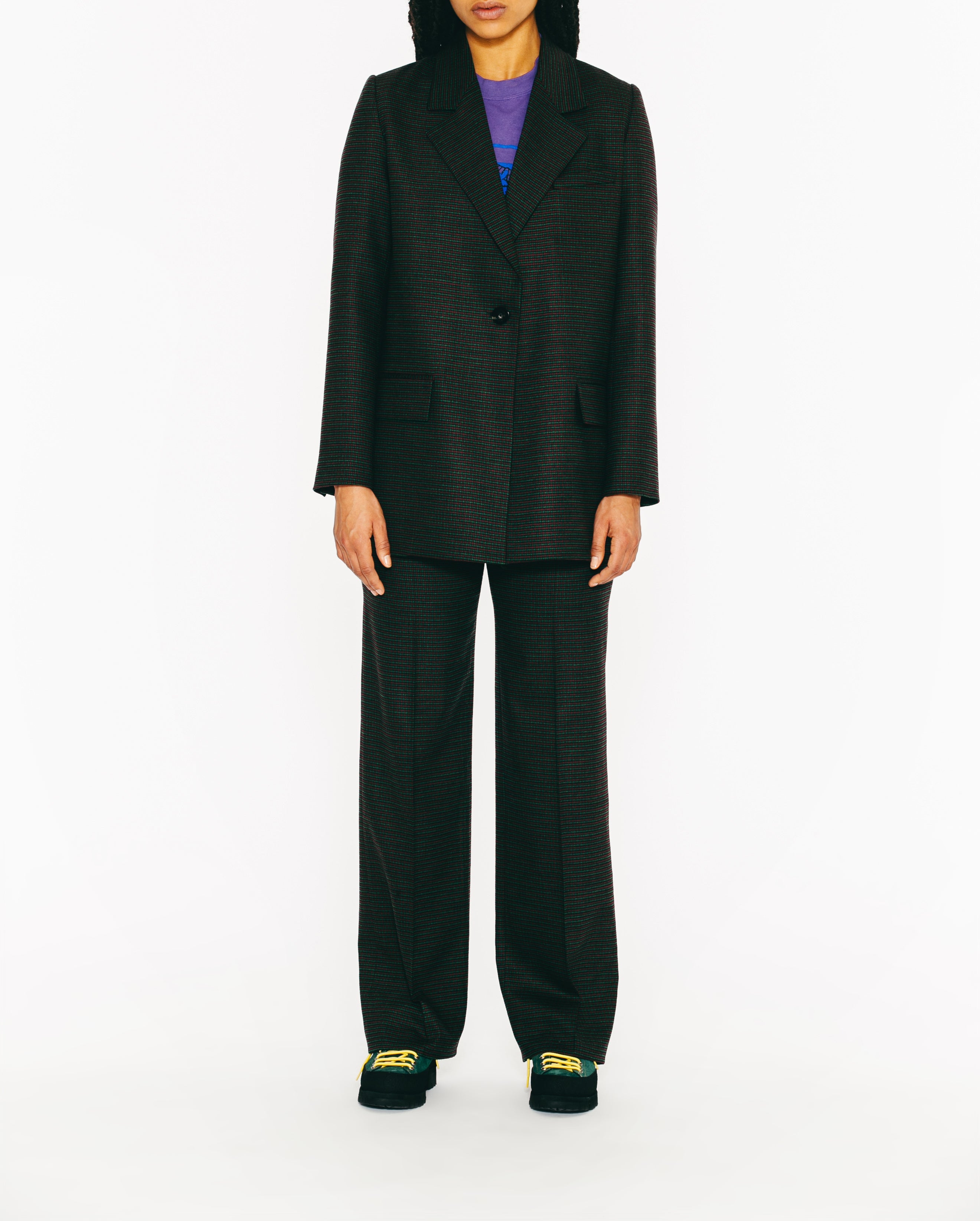Margaux Lonnberg - Margaux Lonnberg - Chaqueta Norton - A cuadros