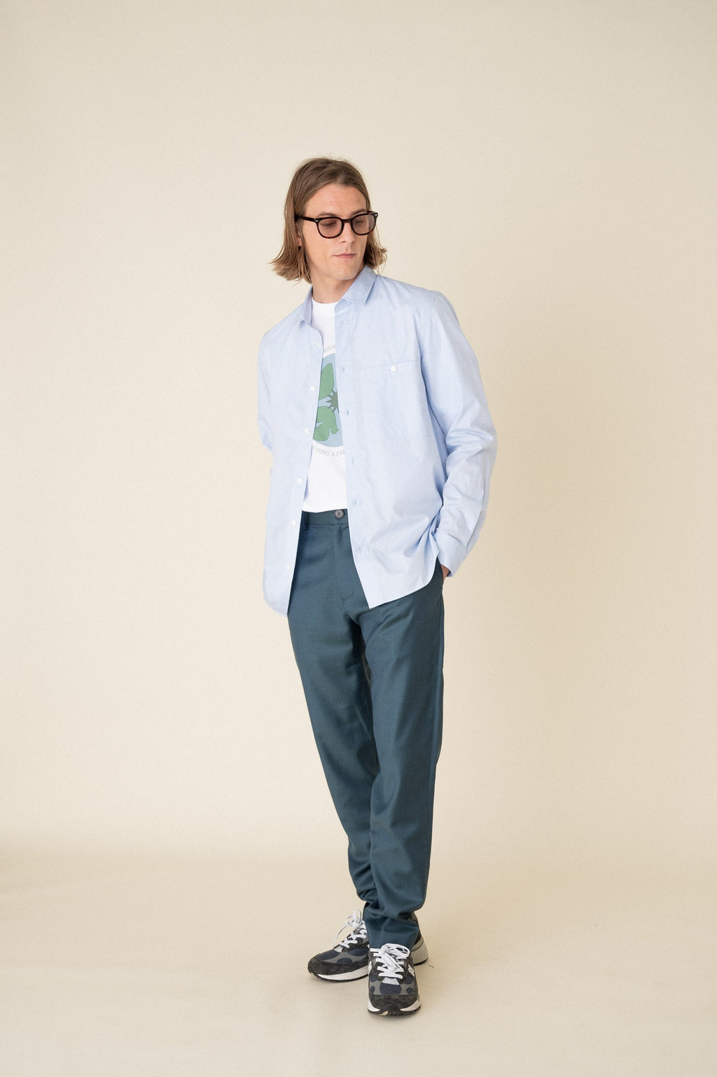 Pantalon Stockholm Deep Lagoon