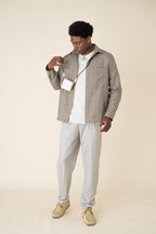 Sur-Chemise Ottawa Windowpane Navy