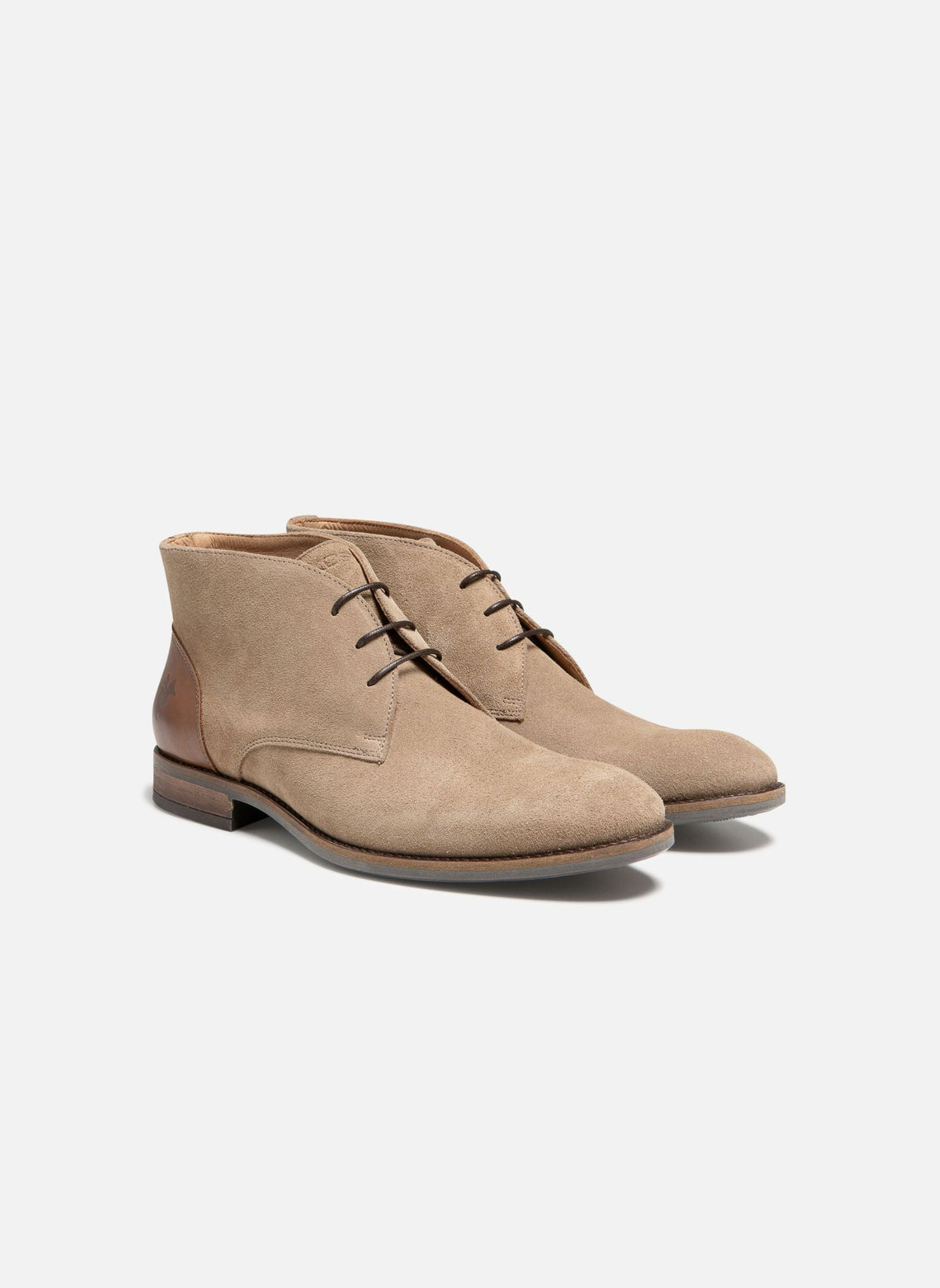 Chukka Boots Obrac - Taupe/Cognac