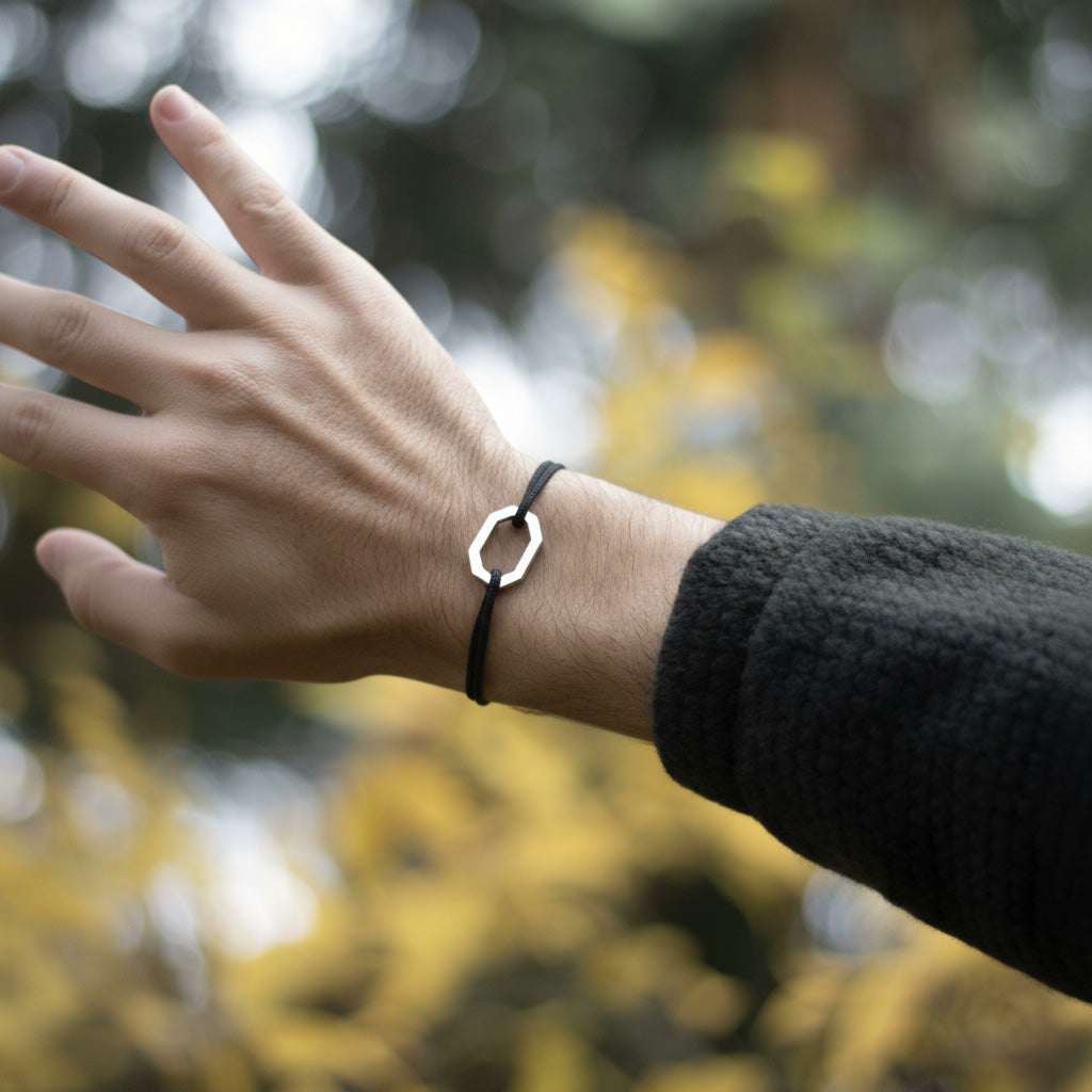 Bracelet Vortice - Bleu Nuit