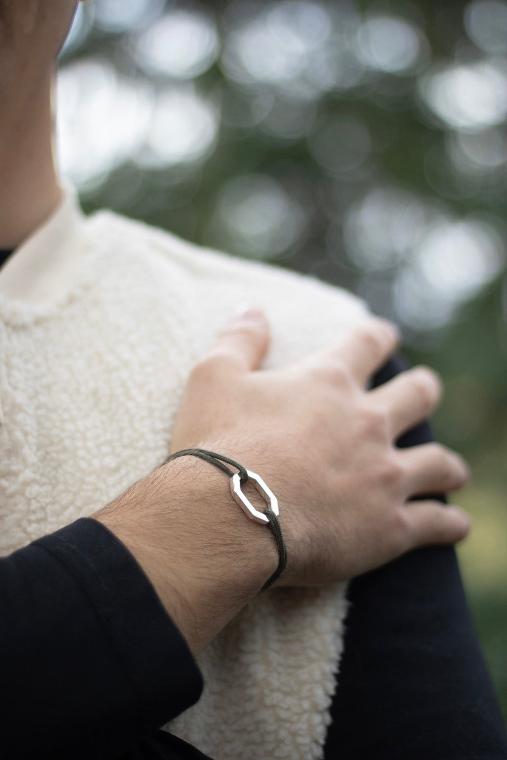 Bracelet Vortice - Bleu Nuit