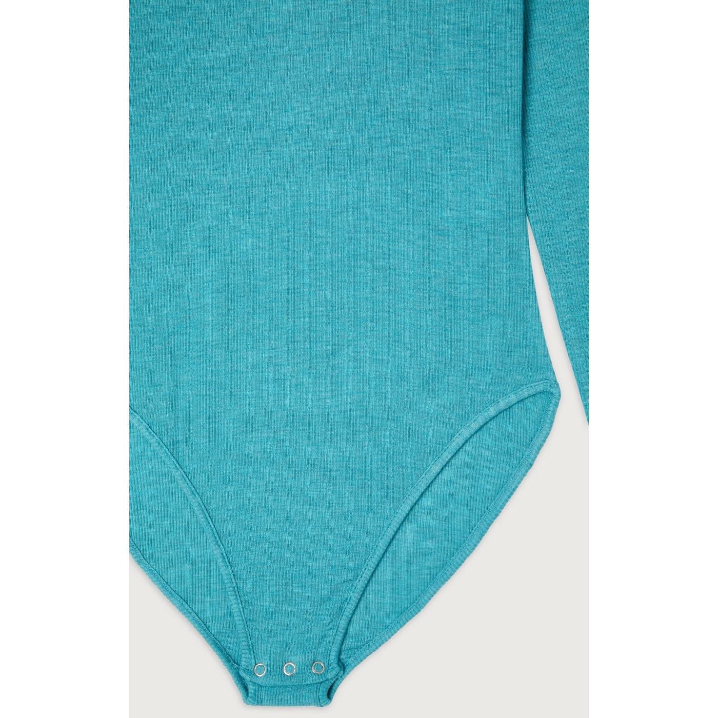 Body Col Montant Ajuste - Littoral Chine - Femme